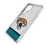 Jacksonville Jaguars Personalized EndZone Plus Clear Phone Case for Samsung Galaxy