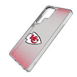 Kansas City Chiefs Linen Clear Phone Case for Samsung Galaxy
