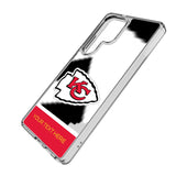 Kansas City Chiefs Personalized EndZone Plus Clear Phone Case for Samsung Galaxy