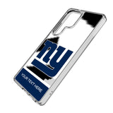 New York Giants Personalized EndZone Plus Clear Phone Case for Samsung Galaxy