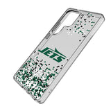 New York Jets Confetti Clear Phone Case for Samsung Galaxy