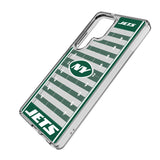 New York Jets Field Clear Phone Case for Samsung Galaxy