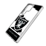Las Vegas Raiders Personalized EndZone Plus Clear Phone Case for Samsung Galaxy