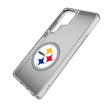 Pittsburgh Steelers Linen Clear Phone Case for Samsung Galaxy