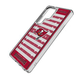 Tampa Bay Buccaneers Field Clear Phone Case for Samsung Galaxy