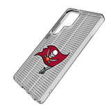 Tampa Bay Buccaneers Text Backdrop Clear Phone Case for Samsung Galaxy