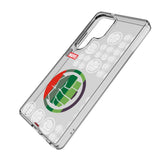 Marvel Avengers Hulk Sigil Clear Phone Case for Samsung Galaxy