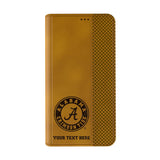 University of Alabama Crimson Tide Personalized Burn Folio Phone Case for Apple iPhone