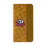 University of Alabama Crimson Tide Script A Quadtile Folio Phone Case for Apple iPhone