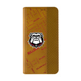 University of Georgia Bulldogs Uga Quadtile Folio Phone Case for Apple iPhone