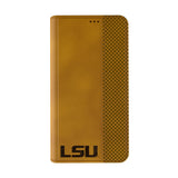 Louisiana State University Tigers Burn Folio Phone Case for Apple iPhone