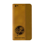 New York Yankees Personalized Burn Folio Phone Case for Apple iPhone