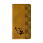 Arizona Cardinals Personalized Burn Folio Phone Case for Apple iPhone