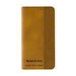 Baltimore Ravens Personalized Burn Folio Phone Case for Apple iPhone