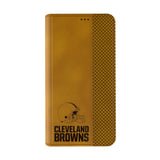 Cleveland Browns Burn Folio Phone Case for Apple iPhone