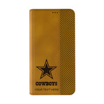 Dallas Cowboys Personalized Burn Folio Phone Case for Apple iPhone