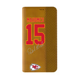 Patrick Mahomes Kansas City Chiefs 15 Ready Folio Phone Case