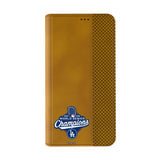 LA Dodgers 2025 MLB World Series Folio Phone Case for Apple iPhone
