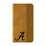 University of Alabama Crimson Tide Script A Burn Folio Phone Case-1