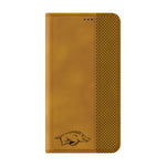 University of Arkansas Fayetteville Razorbacks Burn Folio Phone Case for Samsung Galaxy