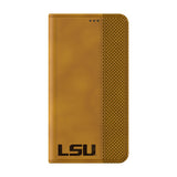 Louisiana State University Tigers Burn Folio Phone Case for Samsung Galaxy
