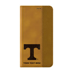University of Tennessee Volunteers Personalized Burn Folio Phone Case for Samsung Galaxy