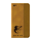 Baltimore Orioles Personalized Burn Folio Phone Case for Samsung Galaxy