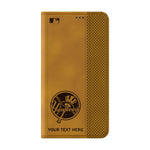 New York Yankees Personalized Burn Folio Phone Case for Samsung Galaxy