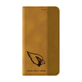 Arizona Cardinals Personalized Burn Folio Phone Case for Samsung Galaxy