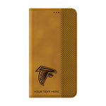Atlanta Falcons Personalized Burn Folio Phone Case for Samsung Galaxy