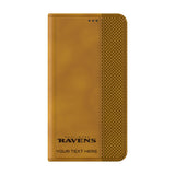 Baltimore Ravens Personalized Burn Folio Phone Case for Samsung Galaxy