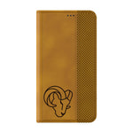 Los Angeles Rams Burn Folio Phone Case for Samsung Galaxy
