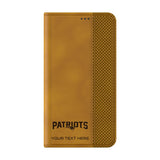 New England Patriots Personalized Burn Folio Phone Case for Samsung Galaxy