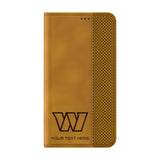 Washington Commanders Personalized Burn Folio Phone Case for Samsung Galaxy