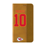 Isiah Pacheco Kansas City Chiefs 10 Game Tactic Folio Phone Case for Samsung Galaxy
