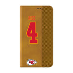 Rashee Rice Kansas City Chiefs 4 Game Tactic Folio Phone Case for Samsung Galaxy