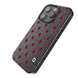 Ohio State University Buckeyes Fashion Pattern Bling Phone Case for Apple iPhone