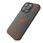 University of Texas Longhorns Linen Bling Phone Case for Apple iPhone-1