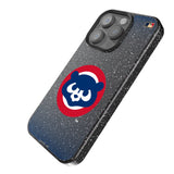 Chicago Cubs Home 1979-1993 - Cooperstown Collection Linen Bling Phone Case for Apple iPhone
