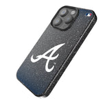 Atlanta Braves Linen Bling Phone Case for Apple iPhone-1