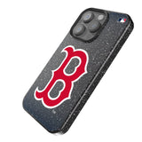 Boston Red Sox Linen Bling Phone Case for Apple iPhone-1