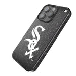 Chicago White Sox Linen Bling Phone Case for Apple iPhone