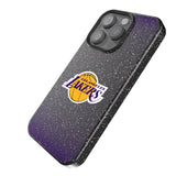 Los Angeles Lakers Linen Bling Phone Case for Apple iPhone