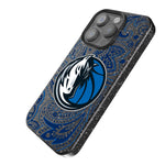 Dallas Mavericks Paisley Bling Phone Case-1