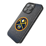 Denver Nuggets Linen Bling Phone Case for Apple iPhone