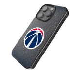 Washington Wizards Linen Bling Phone Case for Apple iPhone-1