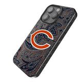 Chicago Bears Paisley Bling Phone Case-1