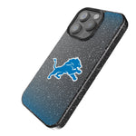 Detroit Lions Linen Bling Phone Case for Apple iPhone
