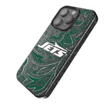 New York Jets Paisley Bling Phone Case
