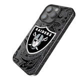 Las Vegas Raiders Paisley Bling Phone Case